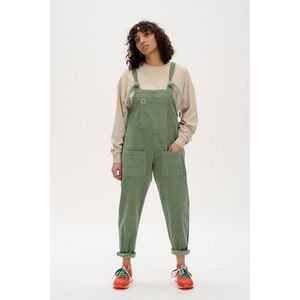 Lucy & Yak Original Dungaree ORGANIC CORDUROY UK14/US10(R) - Green Bay NWT
